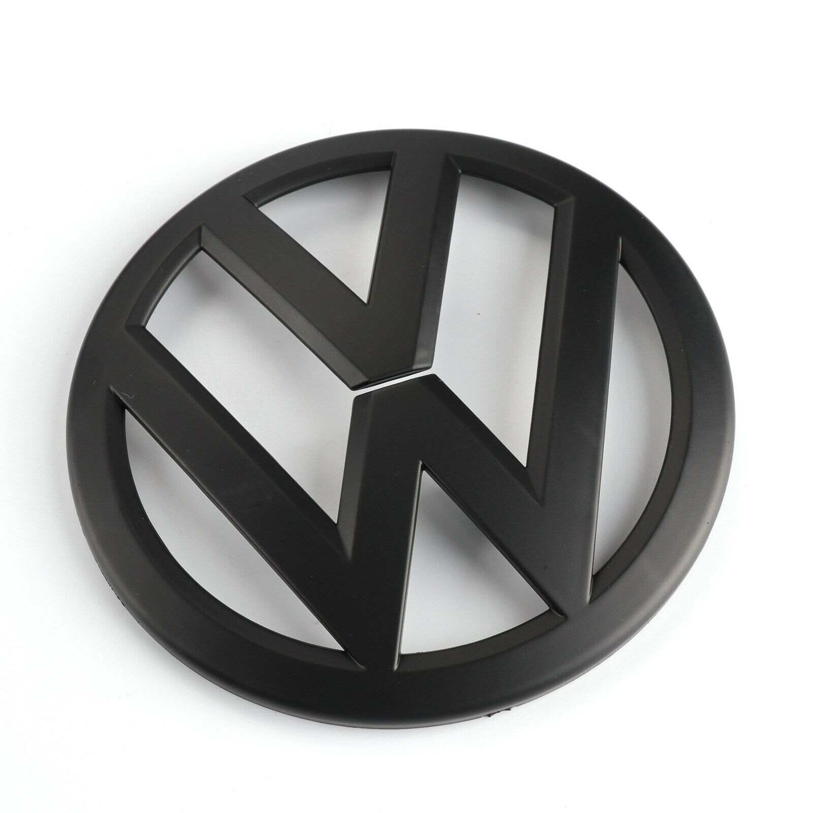 VW Volkswagen Golf 7 VII MK7 - Coppia Logo - Anteriore Posteriore - Nero Opaco - immagine 5