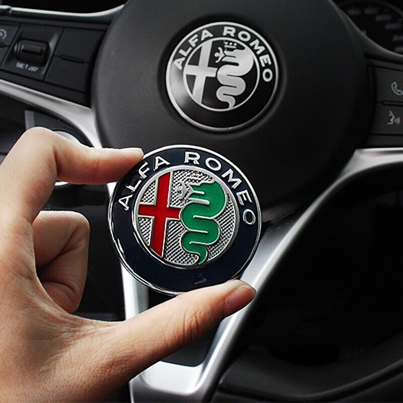 STEMMA FREGIO ADESIVO ABARTH GRANDE mm.70 X 60 SMALT SHIELD ADHESIVE