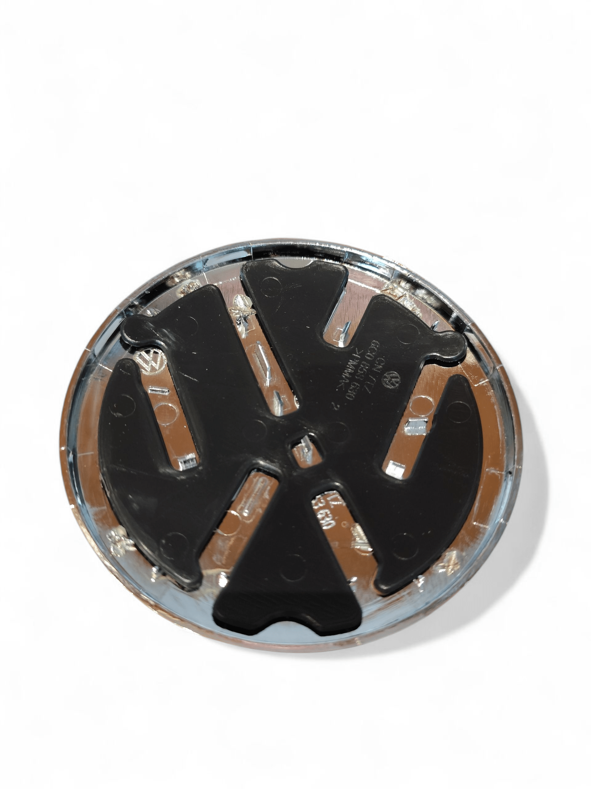 VW Volkswagen Golf 7 VII MK7 - Coppia Logo - Anteriore Posteriore - Argento Cromato - immagine 5