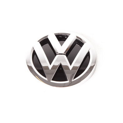 VW Volkswagen Golf 7 VII MK7 - Coppia Logo - Anteriore Posteriore - Argento Cromato - immagine 4